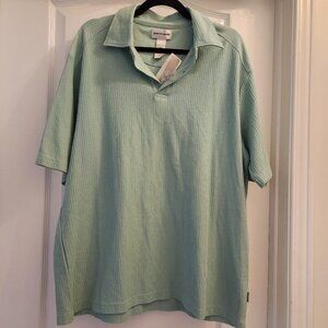 Pierre Cardin Mens Light Green Short Sleeve T Shirt, NWT- 1XL